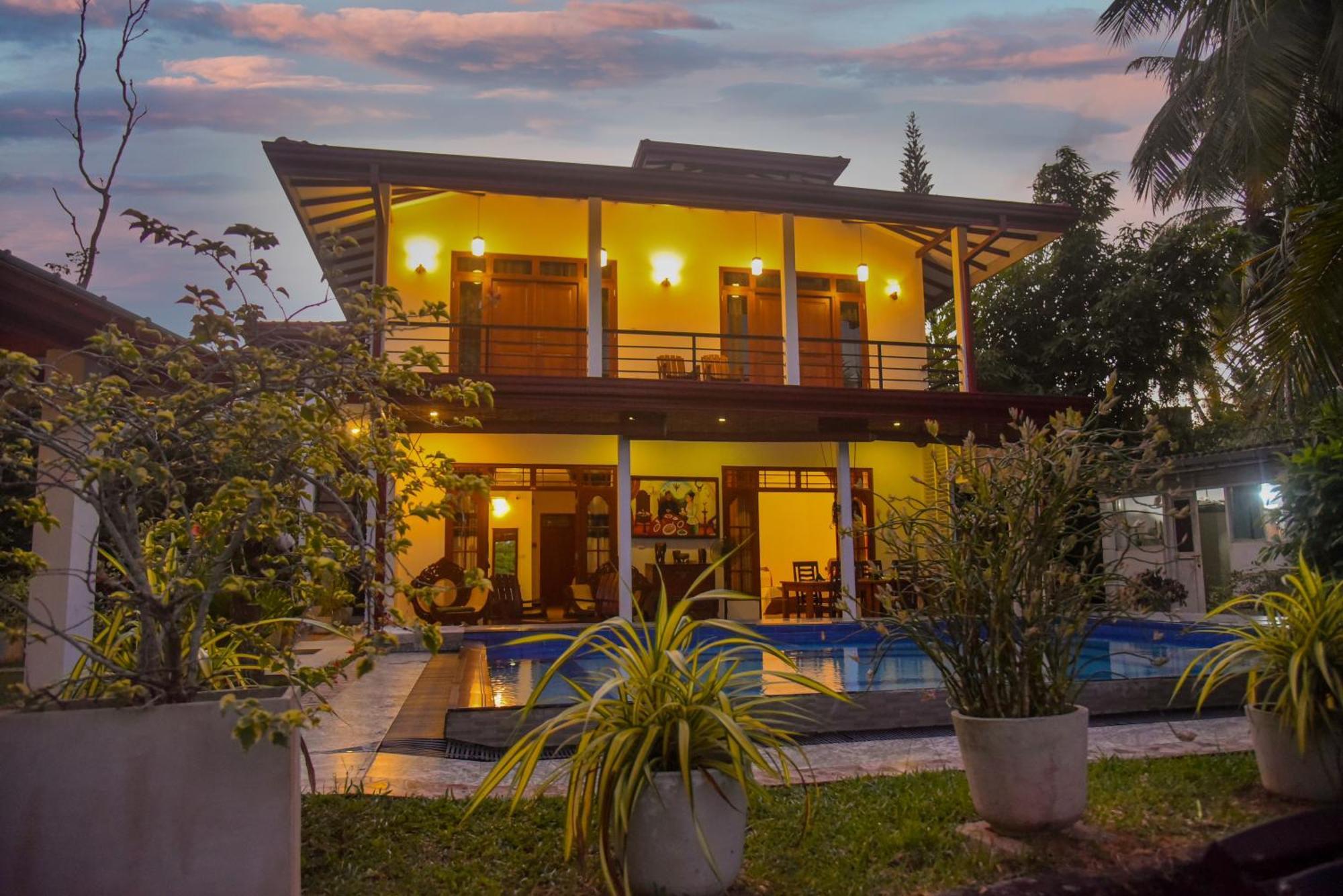 Villa A.Sms Induruwa Buitenkant foto